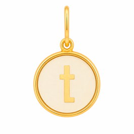Alex And Ani Charm Lettre T Doré