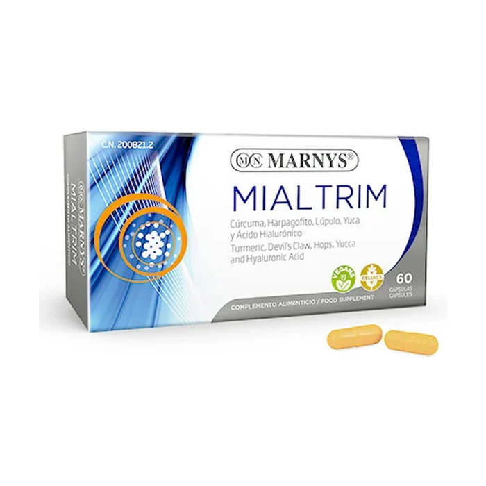 Marnys Mialtrim Bien-être Musculo-squelettique 60 Capsules Marnys Mialtrim Bien-être Musculo-squelettique 60 Capsules