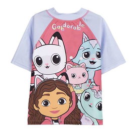 Cerdá Camiseta de Baignoire - Gabby's Dollhouse - Taille 6 Ans (6-7 Ans) - Enfant - Multicolore