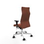 Piqueras Y Crespo Fauteuil Albacete Marron avec Mécanisme Synchrone