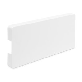 EFFEGI BREVETTI Tapa para mecanismo Slimwinch finition blanche pour pose en applique