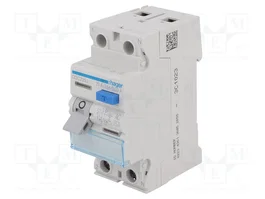 HAGER Interrupteur différentiel 25A 30mA 240V AC 1+N