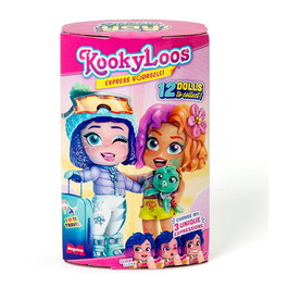Kookyloos Poupée Surprise Holiday Yay Boîte Magique PKL4D212IN00 - Thème Vacances - Version Espagnole - À partir de 3 ans