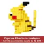 Bandai Nanoblock - Kit de Construction Pikachu Deluxe Pokémon - Figurine en Briques 3D - Pour 12 ans et plus