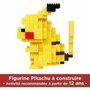 Bandai Pikachu Deluxe - Figurine en briques NANOBLOCK Pokémon
