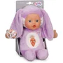 Baby Born Poupon Lapin - Poupée marionnette à oreilles douces avec tétine et poches pour les doigts - Poupée en peluche lavable 26 cm pour nouveau-né