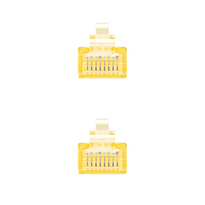 Nanocable 10.20.0400-L25-Y Câble Réseau RJ45 CAT.6 UTP 25 cm Jaune