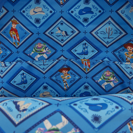 LOUNGEFLY Sac à dos Jessie, Woody & Buzz Lightyear Toy Story 5 Disney Pixar