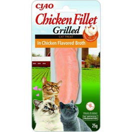 Inaba Collation pour Chat au Poulet 25 g