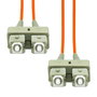 ProXtend - Câble Fibre Optique Multimode OM2 Duplex SC-SC UPC 3 Mètres - Câble de Brassage Haute Vitesse pour Réseaux