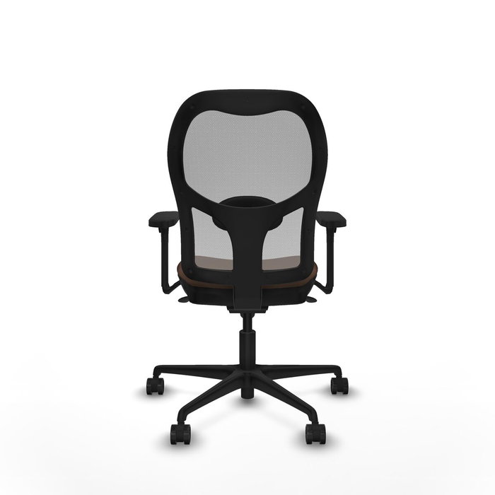 Piqueras y Crespo 3D036N0 Chaise de Bureau Gris et Brun foncé