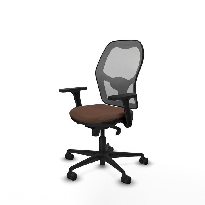 Piqueras y Crespo 3D036N0 Chaise de Bureau Gris et Brun foncé