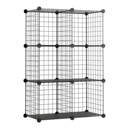Newlux Étagère modulaire métallique Titan c6 noir