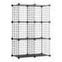 Newlux Estantería modular metálica Titan c6 noir