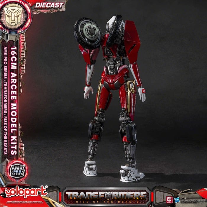 Yolopark Transformers: Rise of the Beasts Model Kit AMK Pro Series Arcee
