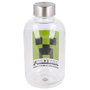 STOR - Gourde en verre borosilicate réutilisable Minecraft 620ml - Licences officielles - Sans BPA - Écologique