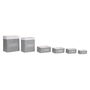 Lot de paniers DKD Home Decor Gris foncé Bambou 40 x 30 x 46 cm 5 Pièces