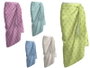 Secaneta - Paréo Voile 100% Coton Imprimé Réf. Remann 100x180 cm - Motifs Surtis Multicolore