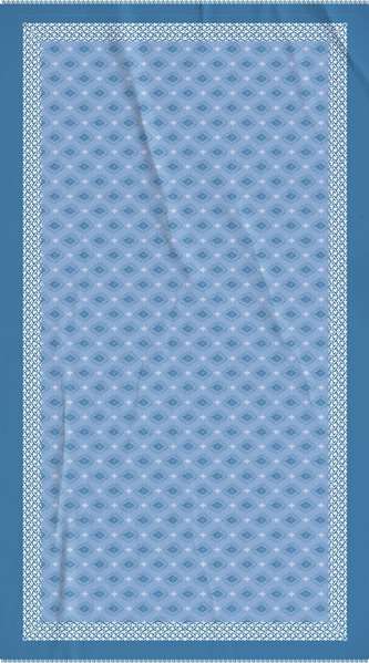Secaneta - Paréo Voile 100% Coton Imprimé Réf. Remann 100x180 cm - Motifs Surtis Multicolore