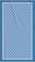 Secaneta - Paréo Voile 100% Coton Imprimé Réf. Remann 100x180 cm - Motifs Surtis Multicolore