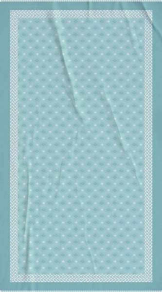 Secaneta - Paréo Voile 100% Coton Imprimé Réf. Remann 100x180 cm - Motifs Surtis Multicolore