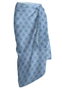 Secaneta - Paréo Voile 100% Coton Imprimé Réf. Remann 100x180 cm - Motifs Surtis Multicolore