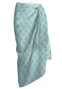 Secaneta - Paréo Voile 100% Coton Imprimé Réf. Remann 100x180 cm - Motifs Surtis Multicolore