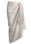 Secaneta - Paréo Voile 100% Coton Imprimé Réf. Remann 100x180 cm - Motifs Surtis Multicolore