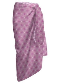 Secaneta - Paréo Voile 100% Coton Imprimé Réf. Remann 100x180 cm - Motifs Surtis Multicolore