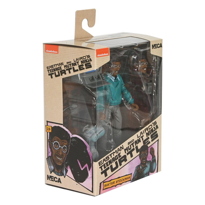 NECA Baxter Stockman Scale Action 18 cm - TMNT Mirage Comics