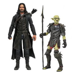 Diamond Select Toys Assortiment de 6 figurines Le Seigneur des Anneaux Série 3