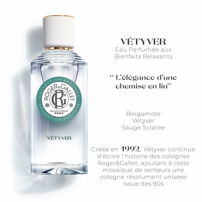 Roger & Gallet VÉTYVER Eau de Parfum 100 ml