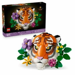 LEGO Art 31217 Le Tigre et ses Fleurs - Set Adulte