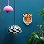 LEGO 31217 Art Collection Faune - Le Tigre, Set de Construction Adulte pour Décoration Murale avec Fleurs, 744 Pièces