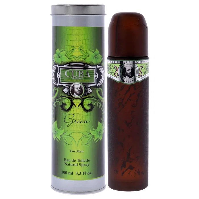 Cuba Green Eau de Toilette pour hommes 100 ml