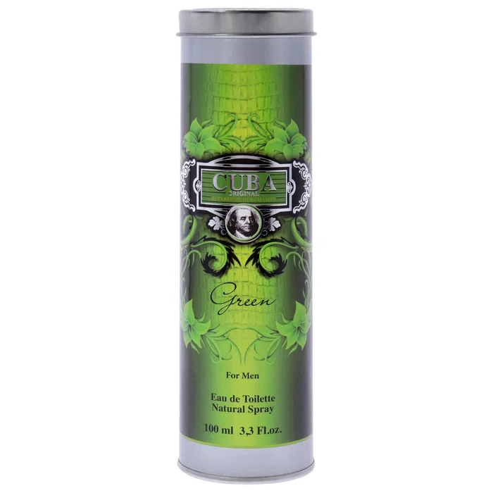 Cuba Green Eau de Toilette pour hommes 100 ml