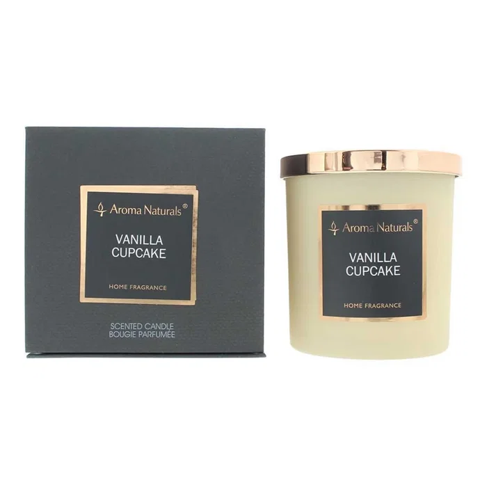Aroma Naturals Bougie parfumée Vanilla Cupcake, 215 g Aroma Naturals Bougie parfumée Vanilla Cupcake, 215 g