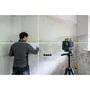 Bosch Professional GLL 12V-100-33 CG Laser 3 lignes vertes Portée 100 m Précision 0,3 mm