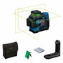 Bosch Professional GLL 12V-100-33 CG - Niveau laser 3 lignes vertes, portée 100 m