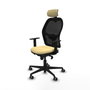 Piqueras y Crespo Chaise de Bureau 1D036G2 Crème