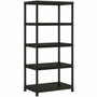 Keter Étagère de rangement XL KETER Plus X/5 - Noir