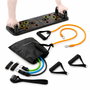 Pack planche de pompes push-up et set bandes de résistance avec accessoires et guide InnovaGoods