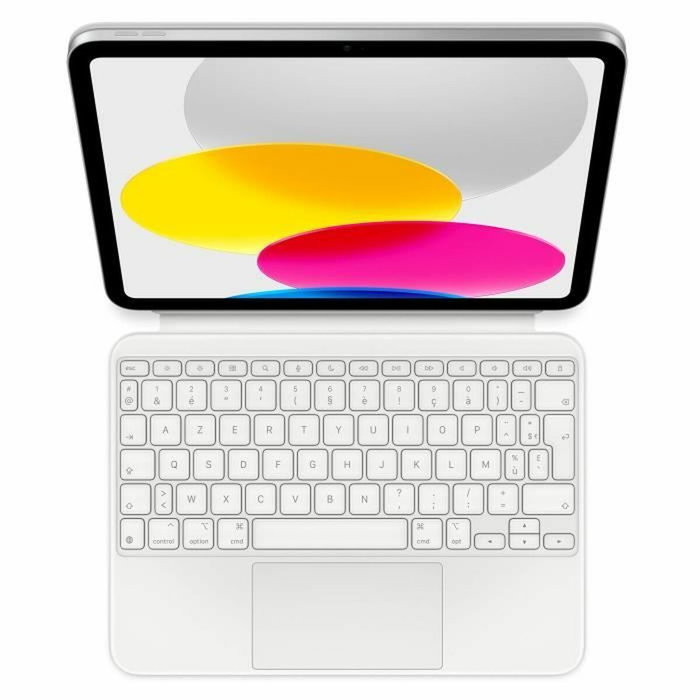 Apple Magic Keyboard Folio pour iPad (10e génération) - Blanc - AZERTY Apple Magic Keyboard Folio pour iPad (10e génération) - Blanc - AZERTY