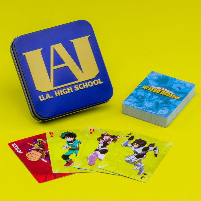 PALADONE - Jeu de cartes collection My Hero Academia - Baraja cartas