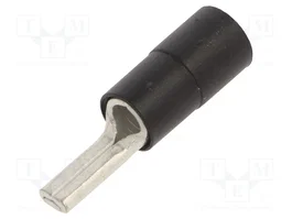 BM GROUP Connecteur à aiguille isolé noir 16mm² 6AWG