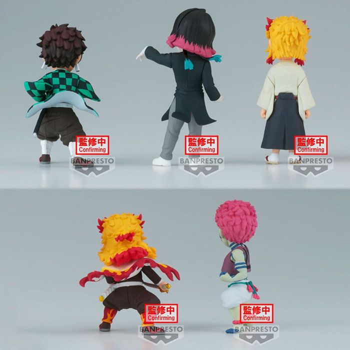 Banpresto Kimetsu No Yaiba World Collectable Figure 7 cm Assortiment Personnages Tanjiro Enmu Senjuro Kyojuro Akaza