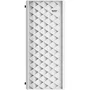 Darkflash DF-DK351CL6-WH - Boîtier PC moyen tour ATX blanc avec façade mesh, 4 ventilateurs A-RGB, port USB 3.0 et panneau latéral en verre trempé
