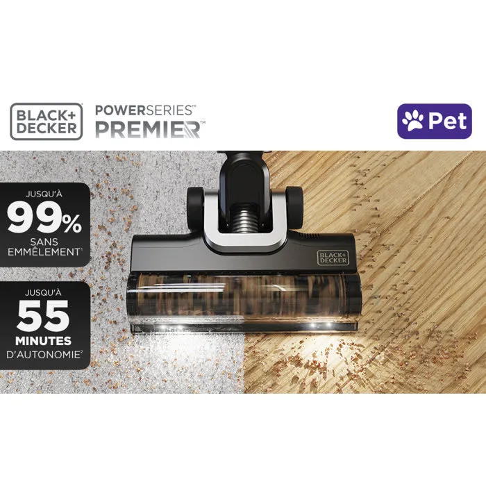 Black + Decker PowerSeries Premier BSV520BRP-QW - 18V - Spécial animaux