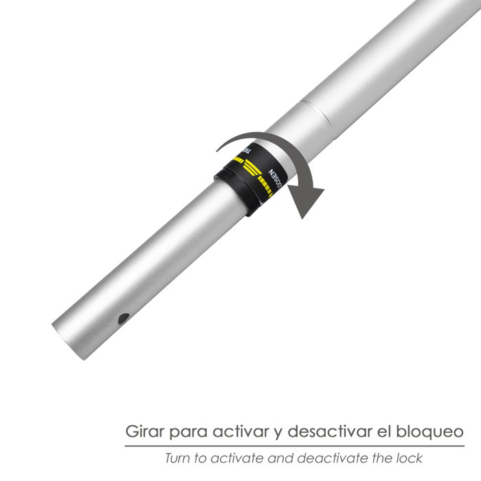 SATURNIA Manche extensible en aluminium pour coupe-branches Wolfpack