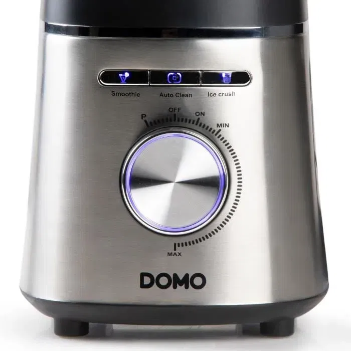 Domo Blender DO740BL Haute Vitesse 1400W 1,75L Gris